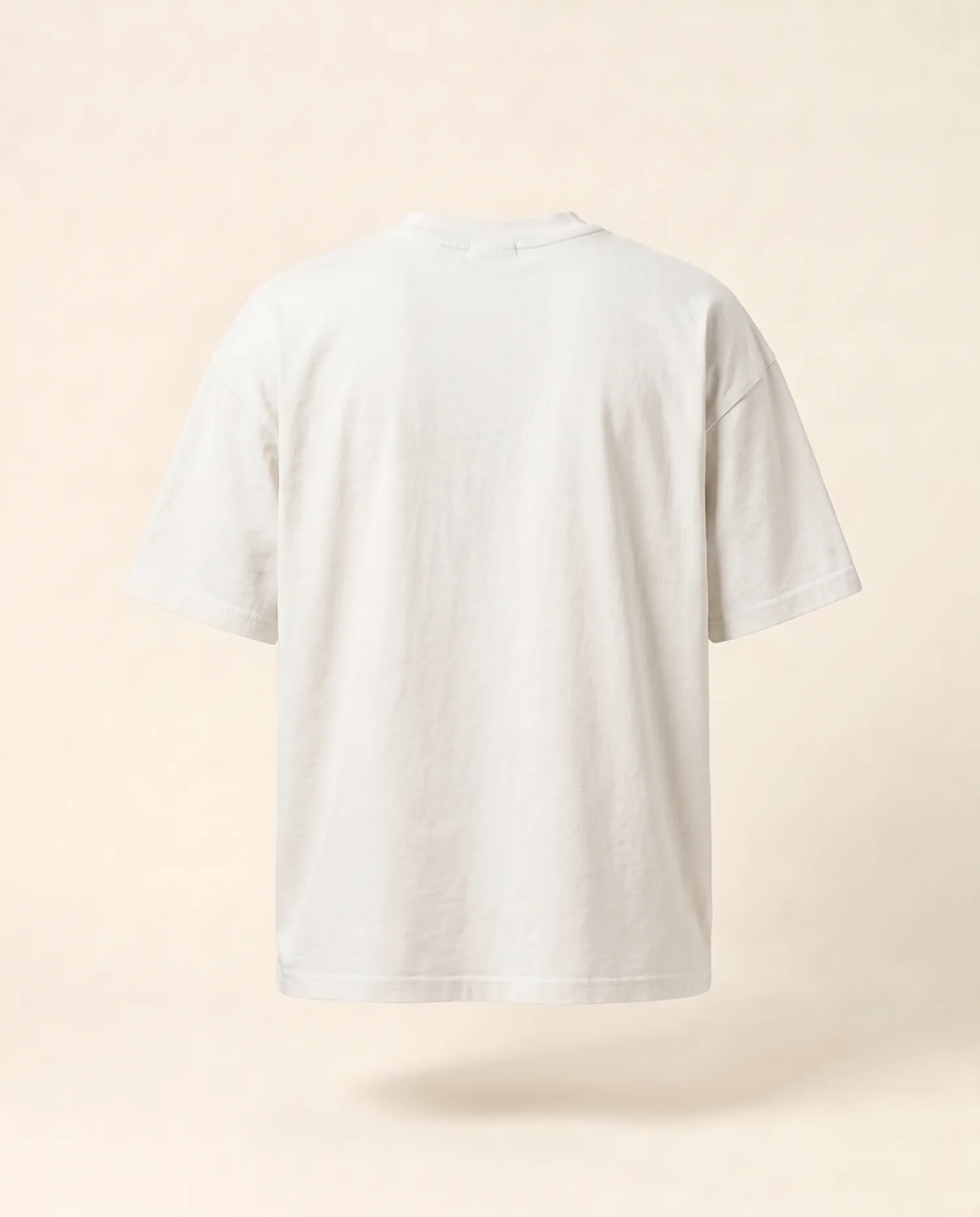 A Tee in Ivory with Martha across the back